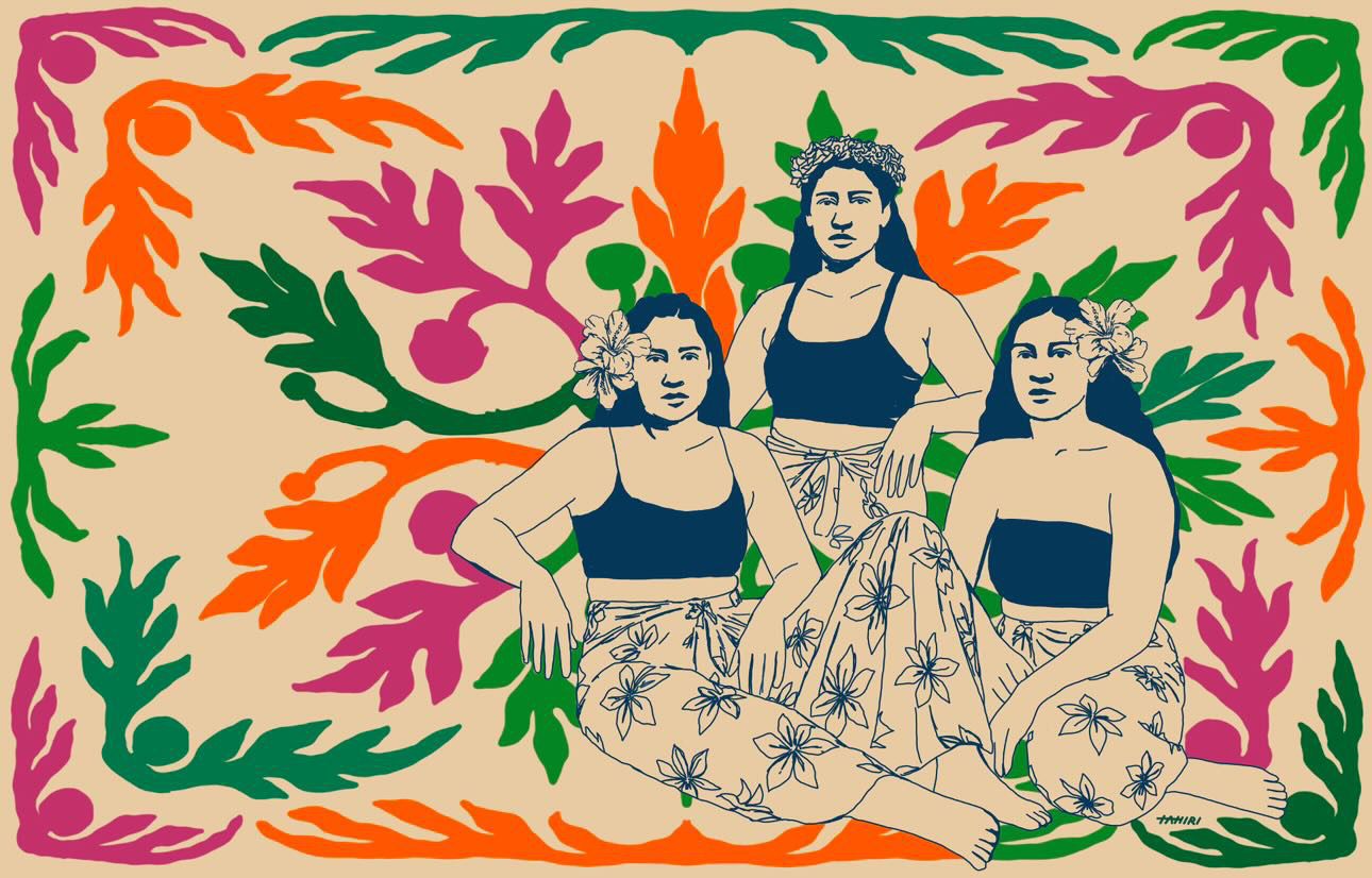 Tahiri, Under the tumu uru (breadfruit tree), 2026, Galerie Winkler, Galleries